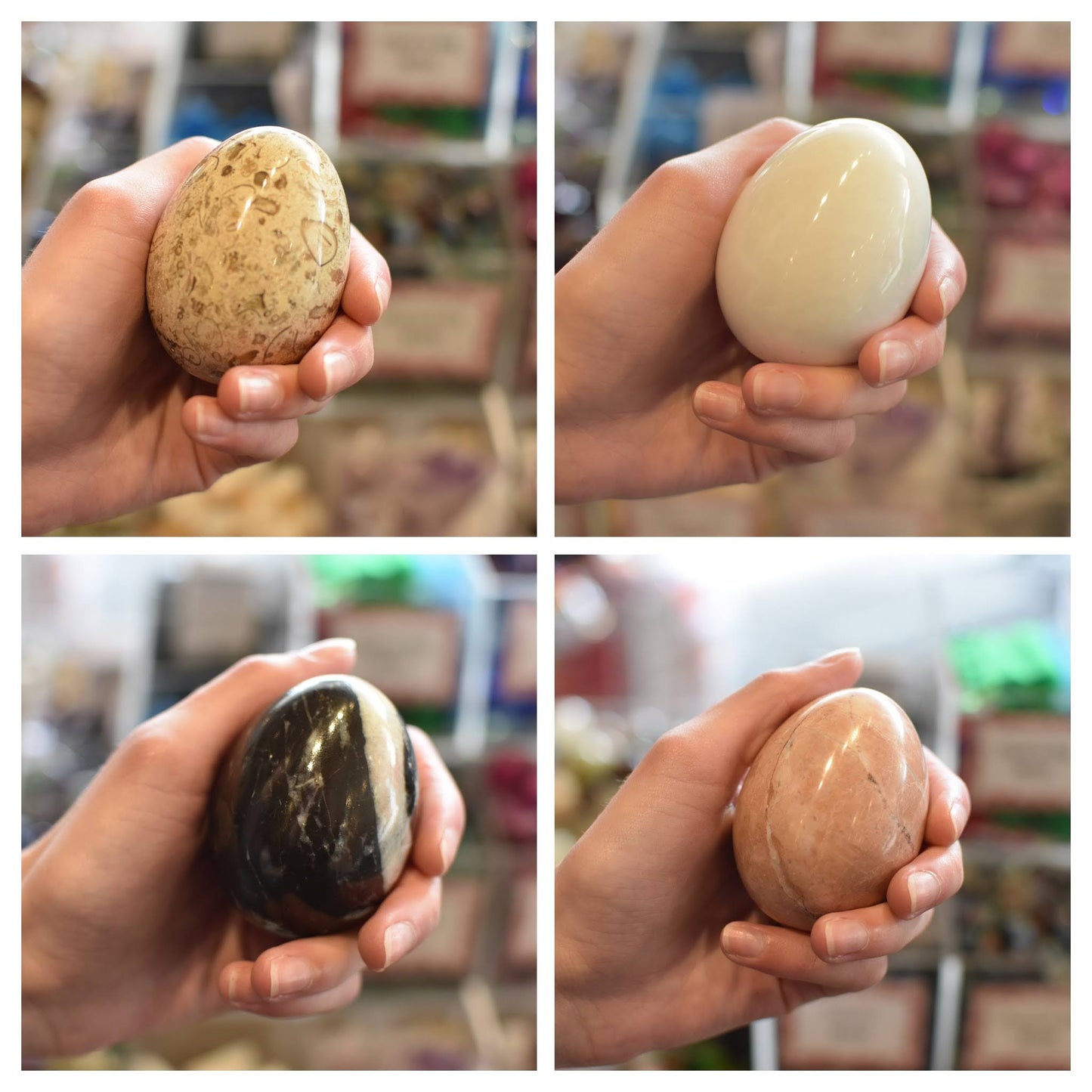 Marble Agate Egg Large 7.5cm Assorted