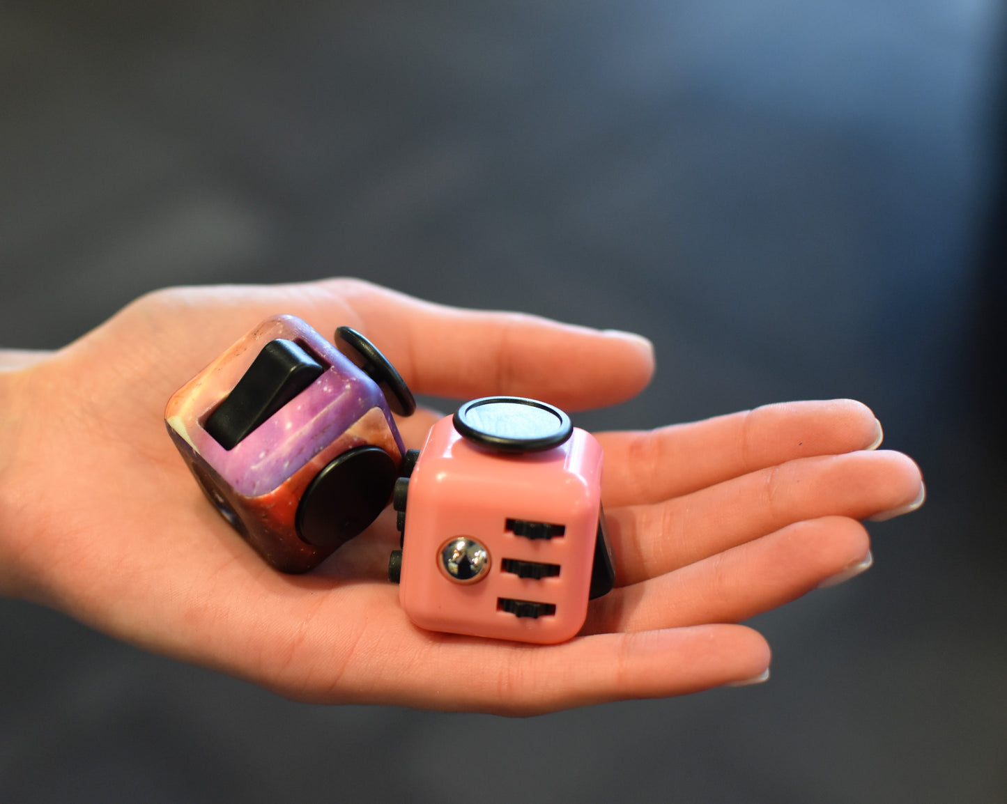 Fidget Cube Assorted Colours
