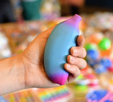 Stretchy Rainbow Sand Filled Banana Sensory Toy