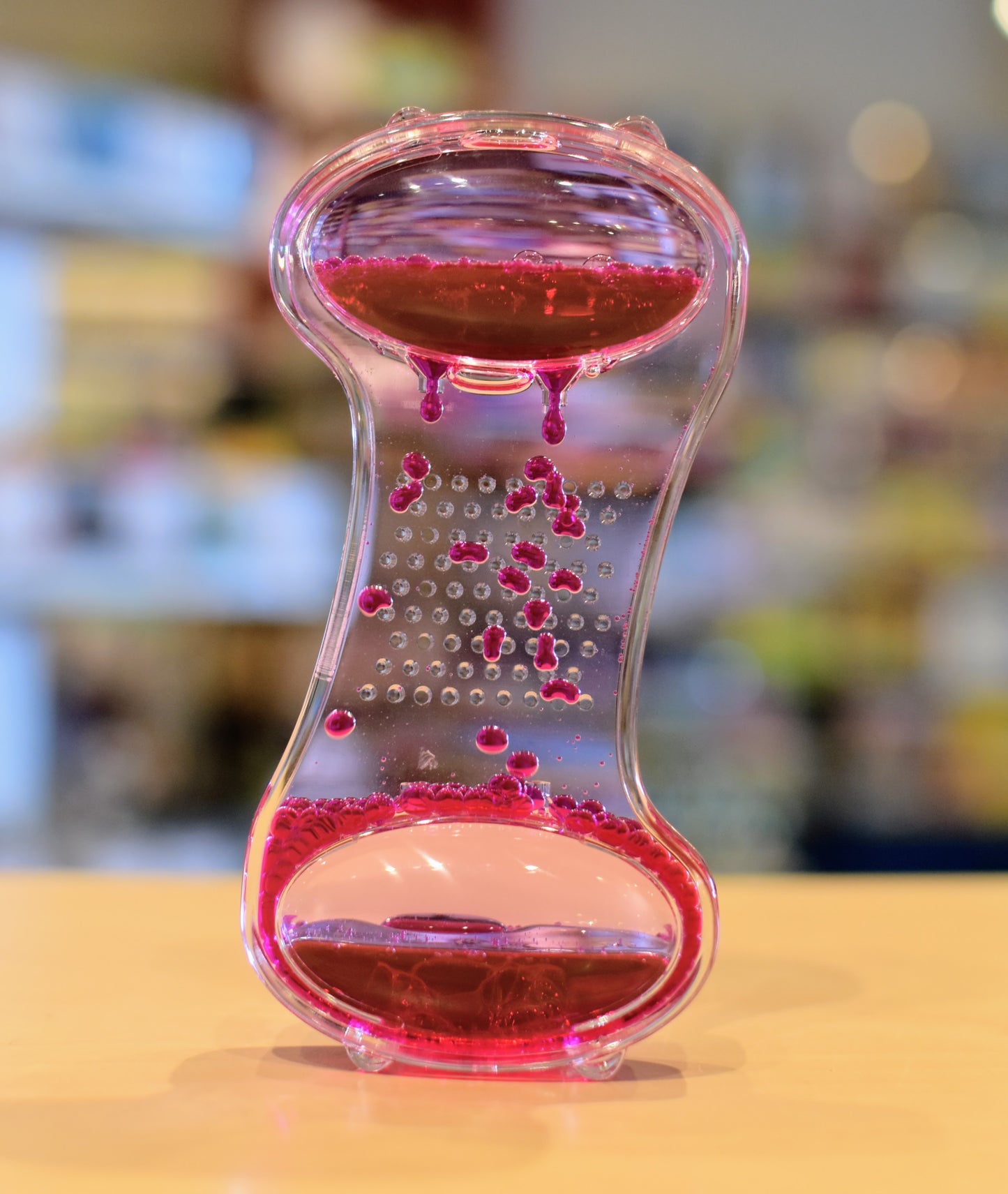 Liquid Timer Peanut Shaped Assorted Colours