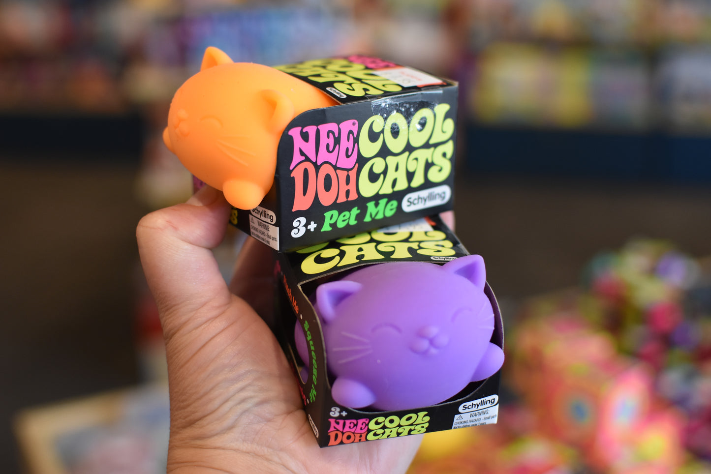 NeeDoh Squeezy Cool Cats