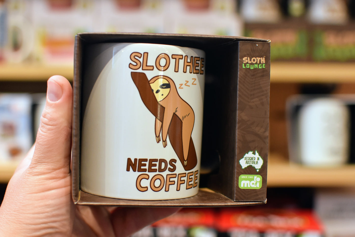 Mug Sloth Needs Coffee