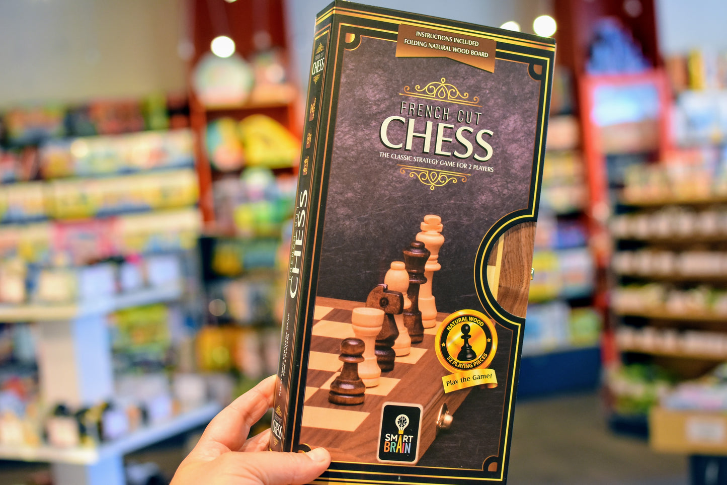 Smart Brain 30cm French Cut Chess Set