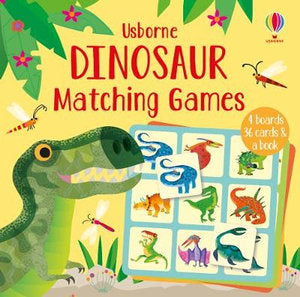 Usborne Dinosaur Matching Game plus Book