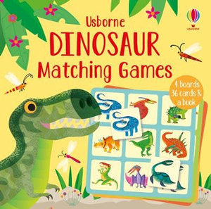Matching Games Dinosaur with Book Matching Card Game Usborne