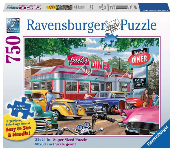 Ravensburger 750pc Jigsaw Puzzle Meet You At Jacks Large Format