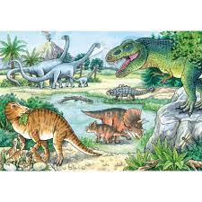 Ravensburger 2x24pc Jigsaw Puzzle Dinosaurs of Land & Sea