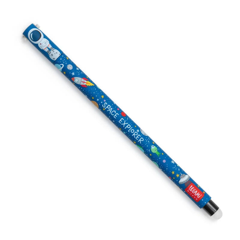 Legami Erasable Pen Astronaut Black Ink