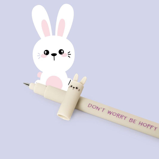 Legami Erasable Pen Bunny Purple Ink