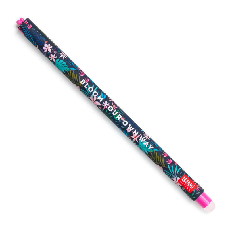 Legami Erasable Pen Flora Turquoise Ink