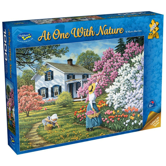 Holdson At One With Nature 1000pc Jigsaw Puzzle To Each Her Own