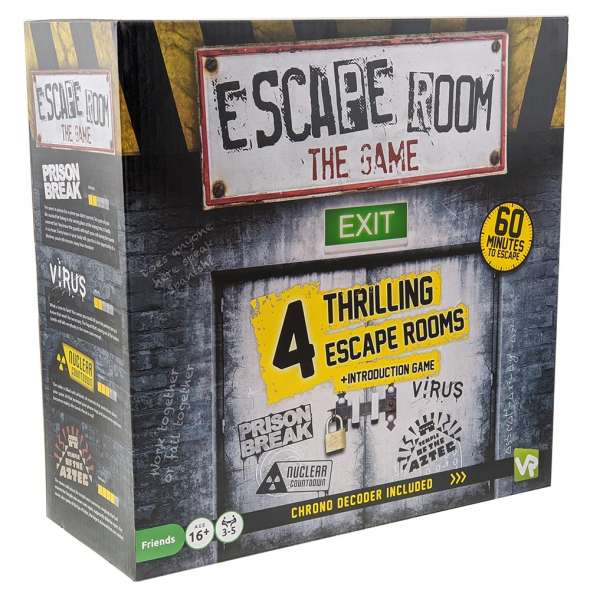 Escape Room The Game With 4 Escape Rooms and Introduction Game