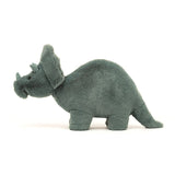 Jellycat Plush Fossilly Triceratops Dinosaur Green