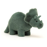 Jellycat Plush Fossilly Triceratops Dinosaur Green