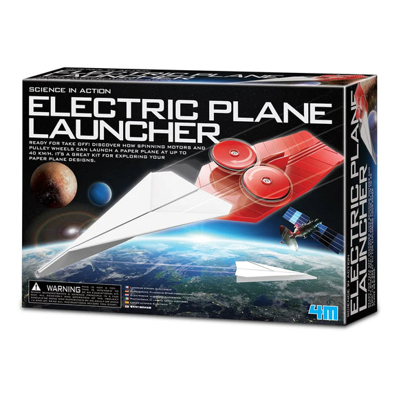 4M Science in Action Electric Plane Launcher