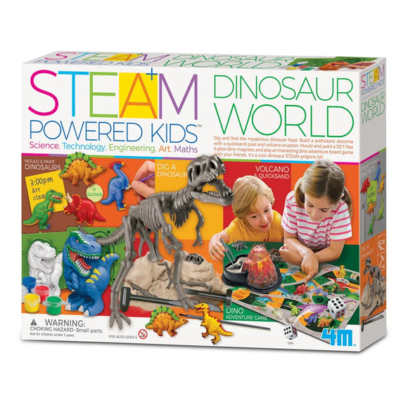 4M STEAM Powered Kids Dinosaur World