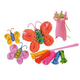 4M Little Craft French Knit Butterfly Kit