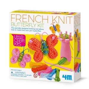 4M Little Craft French Knit Butterfly Kit