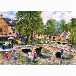 Gibsons 1000pc Jigsaw Puzzle Bourton on the Water