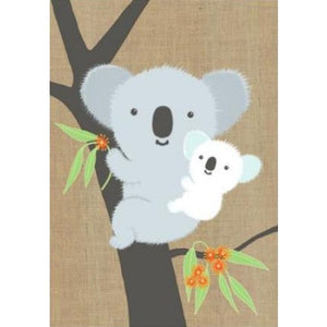 Gillian Mary Greeting Card Koala And Baby