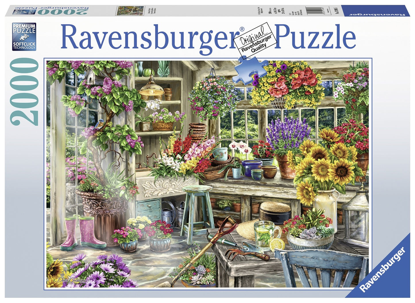 Ravensburger 2000pc Jigsaw Puzzle Gardeners Paradise
