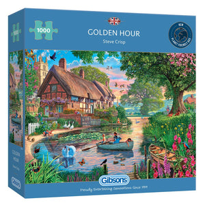 Gibsons 1000pc Jigsaw Puzzle Golden Hour Steve Crisp