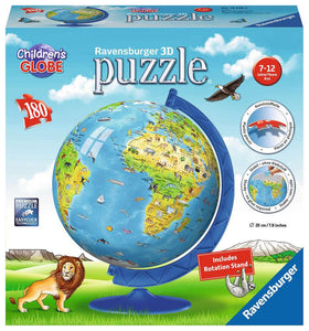 Ravensburger 180pc 3D Jigsaw Puzzle Childrens Globe Puzzleball