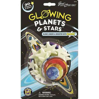 Glowing Planets and Stars