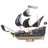 Heebie Jeebies Queen Anne s Revenge Pirate Ship Wooden Boat Construction Kit