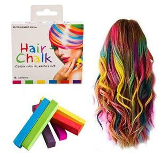Hair Chalk 6 Different Colours