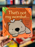 Thats Not My Wombat By Fiona Watt Usborne Touchy-Feely Book