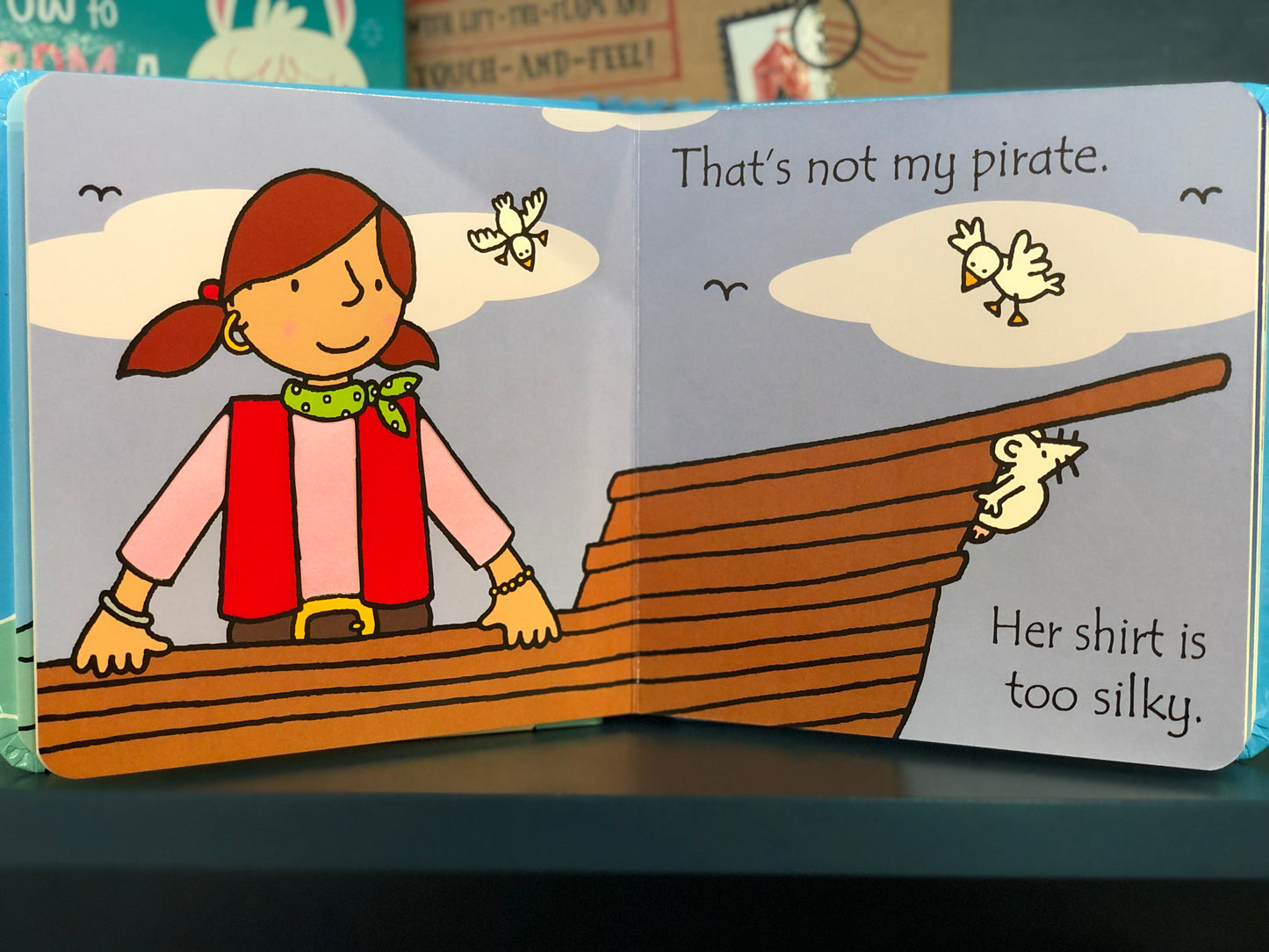Thats Not My Pirate By Fiona Watt Usborne Touchy-Feely Book