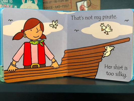Thats Not My Pirate By Fiona Watt Usborne Touchy-Feely Book