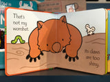Thats Not My Wombat By Fiona Watt Usborne Touchy-Feely Book
