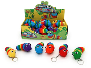 Wriggle Wiggle Caterpillar Keychain