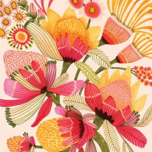 Kirsten Katz Small Greeting Card Wild Proteas