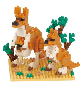 Nanoblock Big Kangaroo & Joey