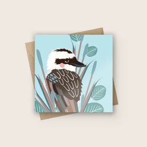 Christie Williams Greeting Card Kookaburra