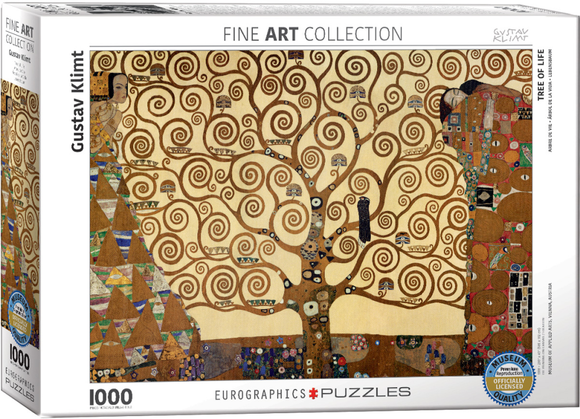 Eurographics 1000pc Jigsaw Puzzle Tree Of Life Klimt