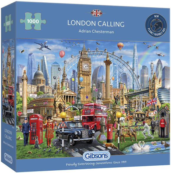 Gibsons 1000pc Jigsaw Puzzle London Calling