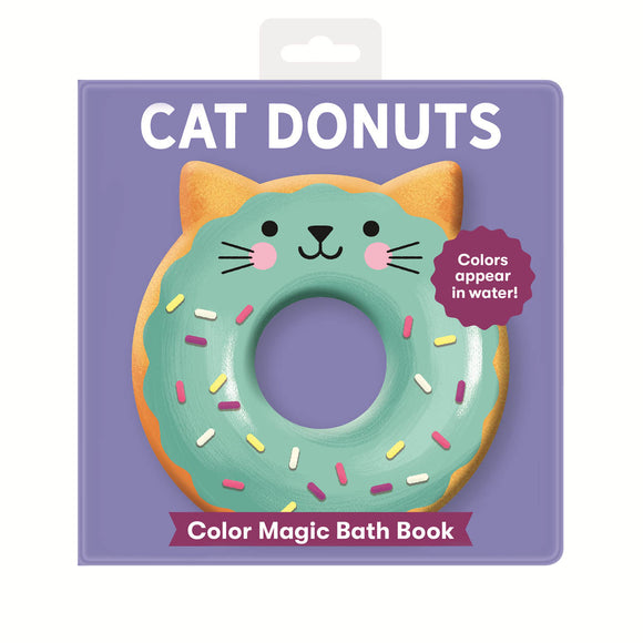 Mudpuppy Magic Bath Book Cat Donuts