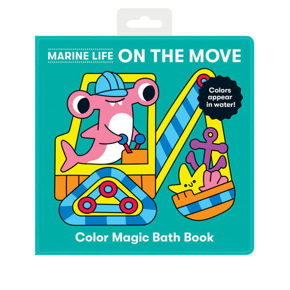 Mudpuppy Magic Bath Book Marine Life on the Move