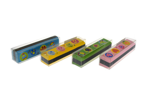 Kaper Kidz Wooden Mixed Pattern Harmonica