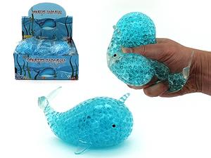 Squishy Gel Orb Narwhal Sensory Toy