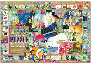 eeBoo 100pc Jigsaw Puzzle Natural Science