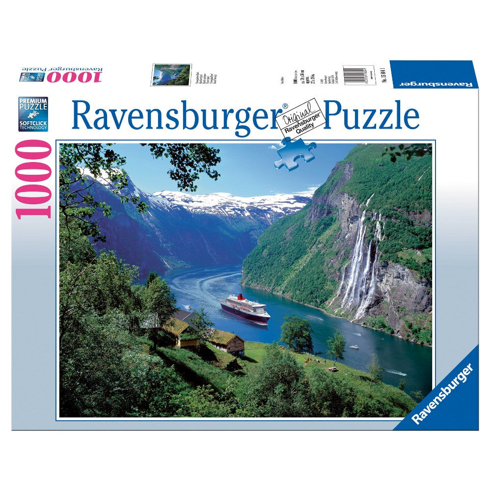 Ravensburger 1000pc Jigsaw Puzzle Norwegian Fjord