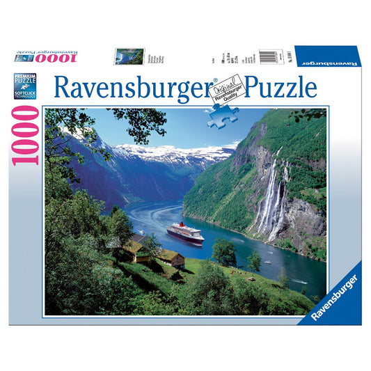 Ravensburger 1000pc Jigsaw Puzzle Norwegian Fjord