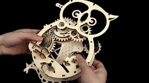 Rokr Mechanical Time Owl Clock