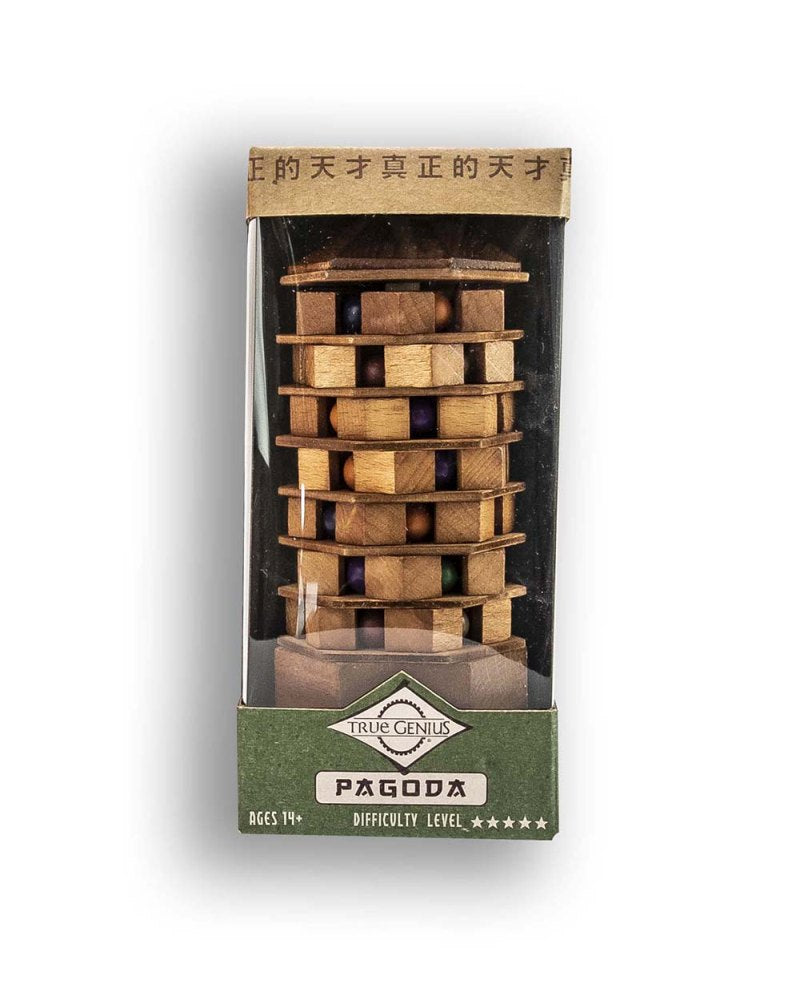 True Genius Chinese Pagoda Brainteaser