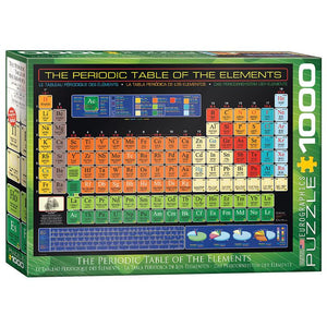 Eurographics 1000pc Jigsaw Puzzle Periodic Table of Elements